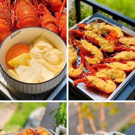 Cách làm sốt phô mai nướng tôm hùm béo mượt
