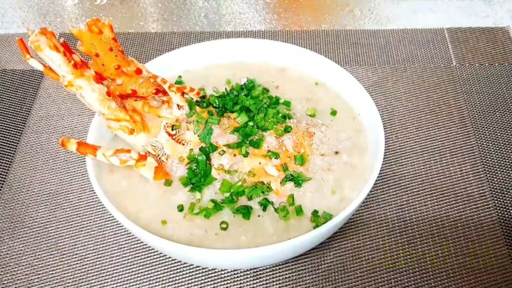 Cách nấu cháo tôm hùm ngọt thanh, không tanh